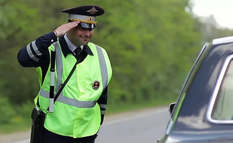 Arrêt du véhicule par un inspecteur