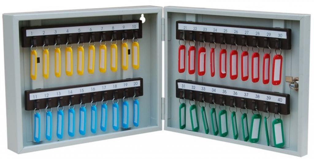 Boîte pour stocker les clés des installations électriques