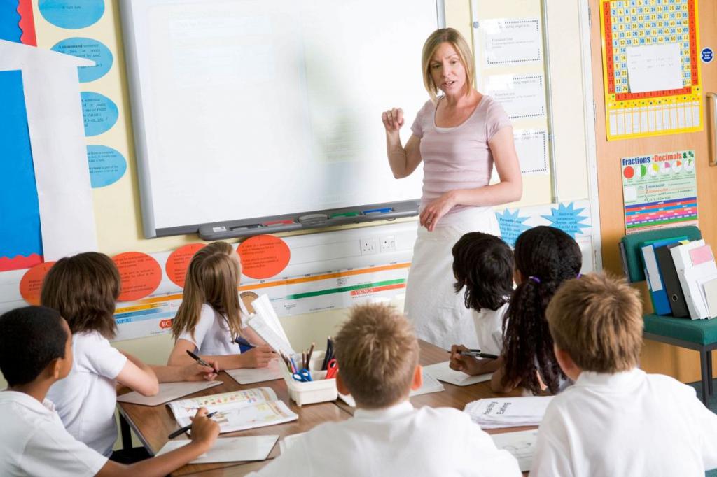Cours à l'école