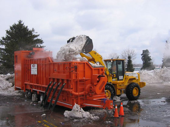 Station de fonte de neige bricolage