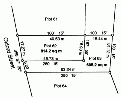 rechercher le numéro cadastral d'une parcelle
