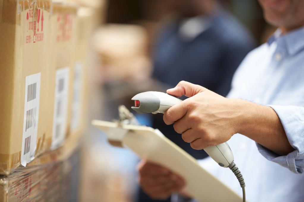 Inventaire des marchandises dans les entrepôts