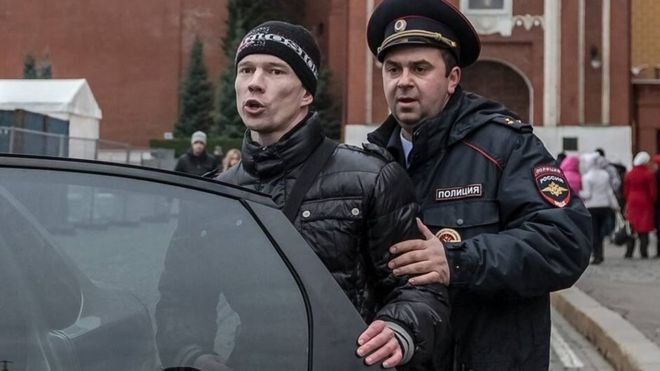 L'arrestation d'Ildar Dadin