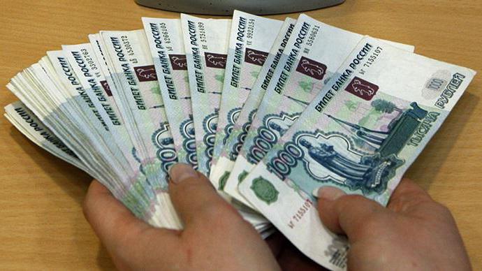 salaire moyen en Russie par années