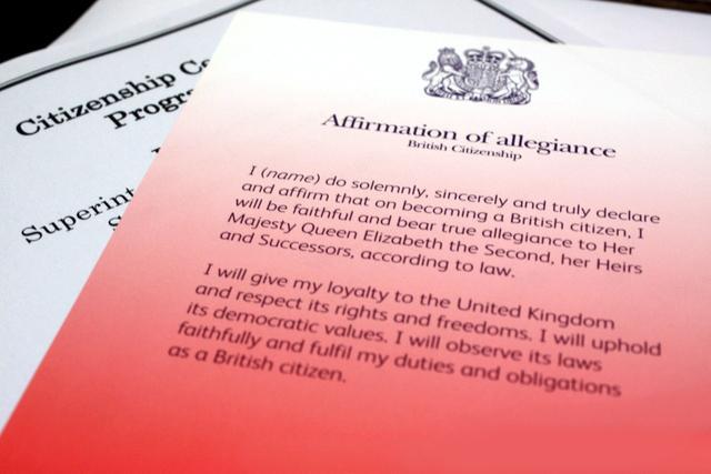 deuxième citoyenneté britannique