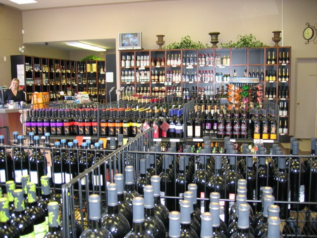 magasin d'alcool