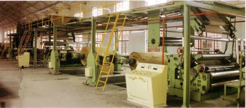 ligne de production de carton ondulé