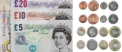 quelle est la monnaie en angleterre