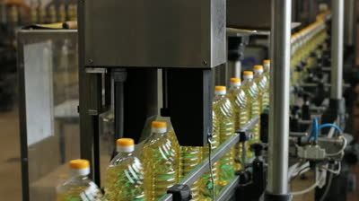 Ligne de production d'huile de tournesol