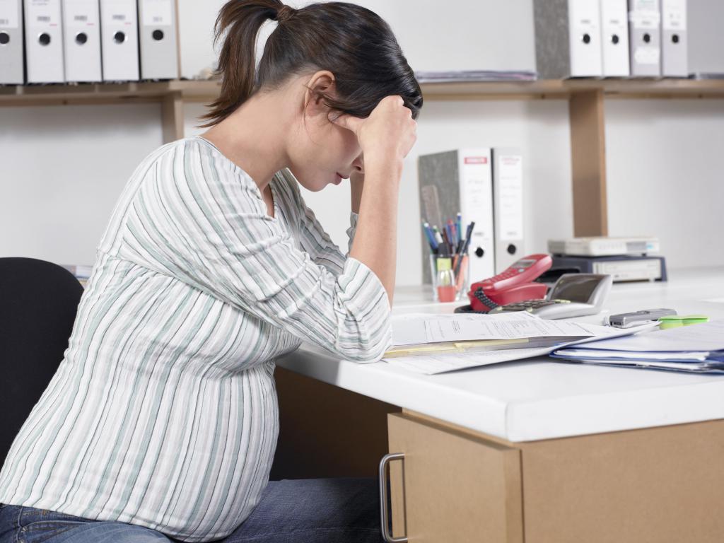 obtenu un emploi et découvert qu'elle est enceinte comment être