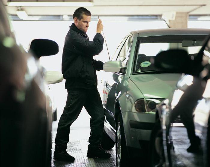 Article 166 de la Fédération de Russie: la bonne réaction au vol de voiture