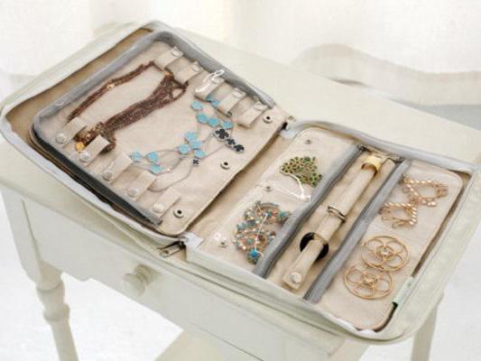 organisateur de stockage de bijoux
