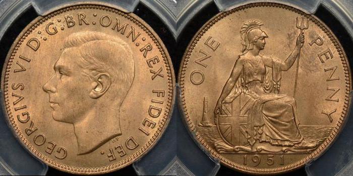 pièce de monnaie penny
