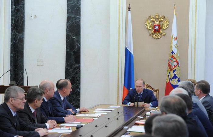 règlements de la Fédération de Russie comprennent