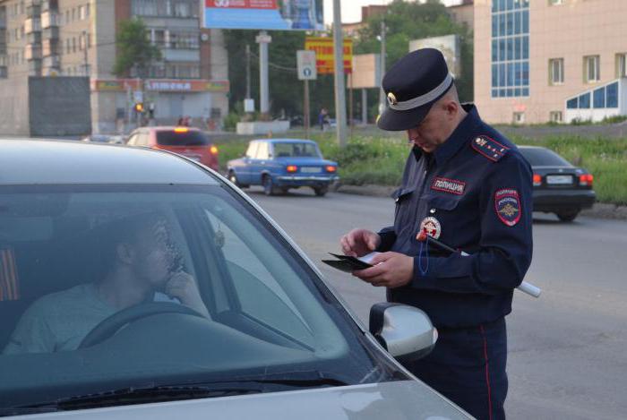 explications police de la circulation sur l'immatriculation de la voiture