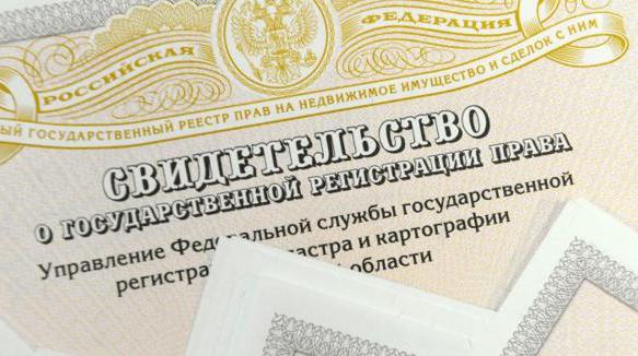certificat de propriété de l'appartement