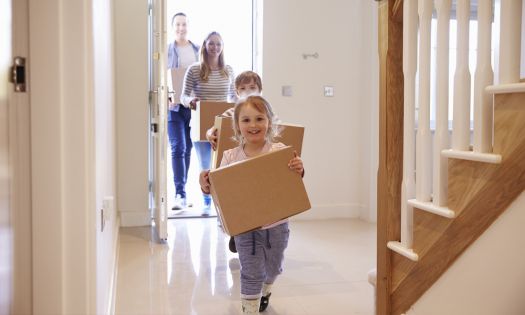 Achat d'une maison avec des enfants