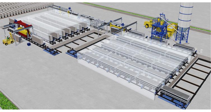 Usine de bloc de mousse