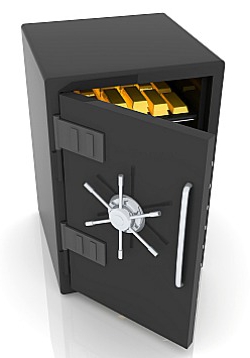 Compte en métal dépersonnalisé d'or