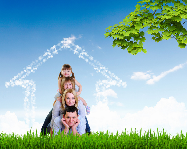 famille heureuse