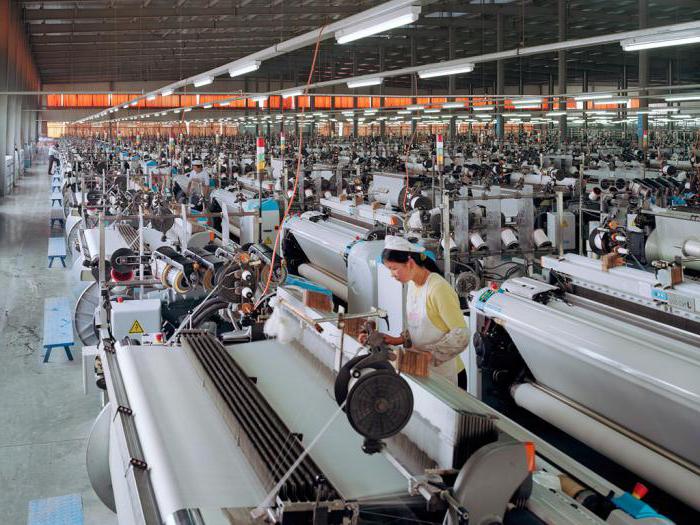 Usines de fabrication en Chine