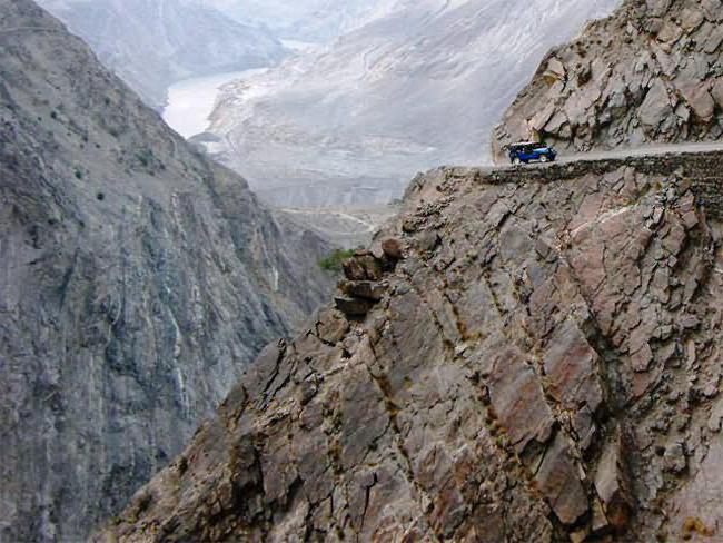 Top 10 des routes les plus dangereuses au monde