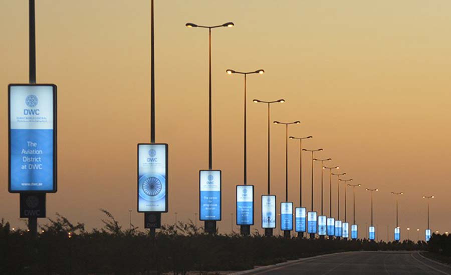 Inconvénients de la publicité sur les lampadaires