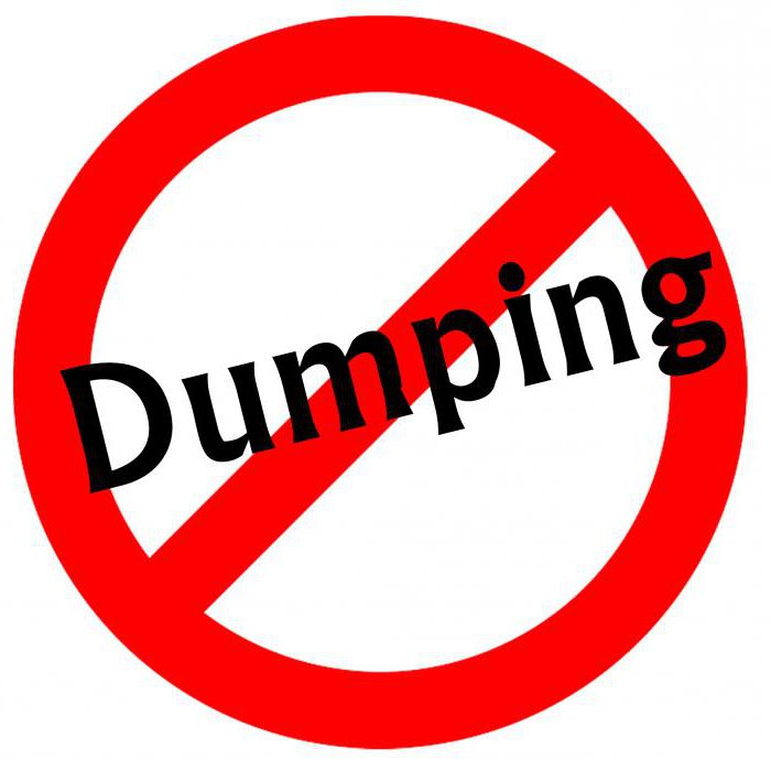 dumping qu'est-ce que c'est