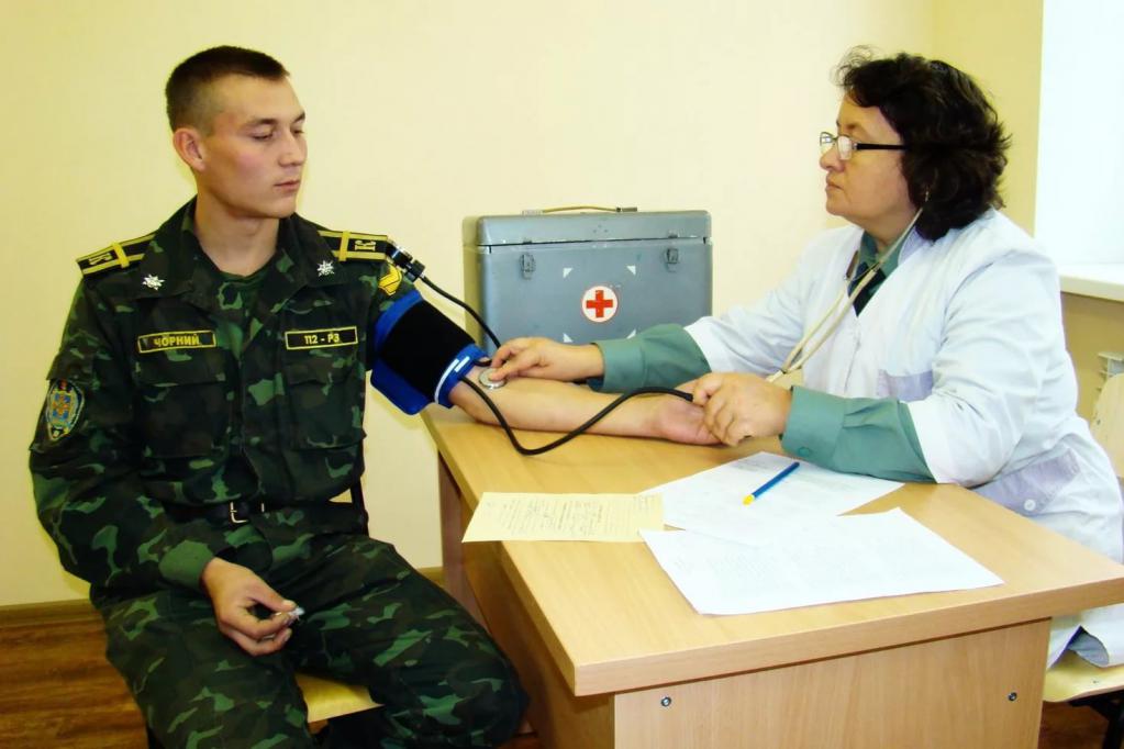 commission médicale au commissariat militaire