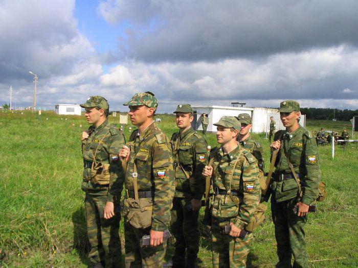 types de tenues dans l'armée
