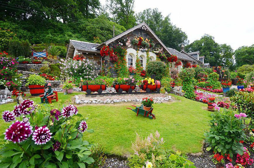 terrain de chalet