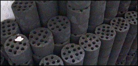 briquette de charbon