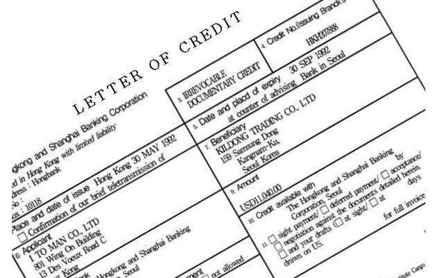 lettre de crédit