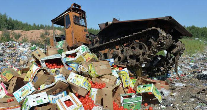 embargo alimentaire