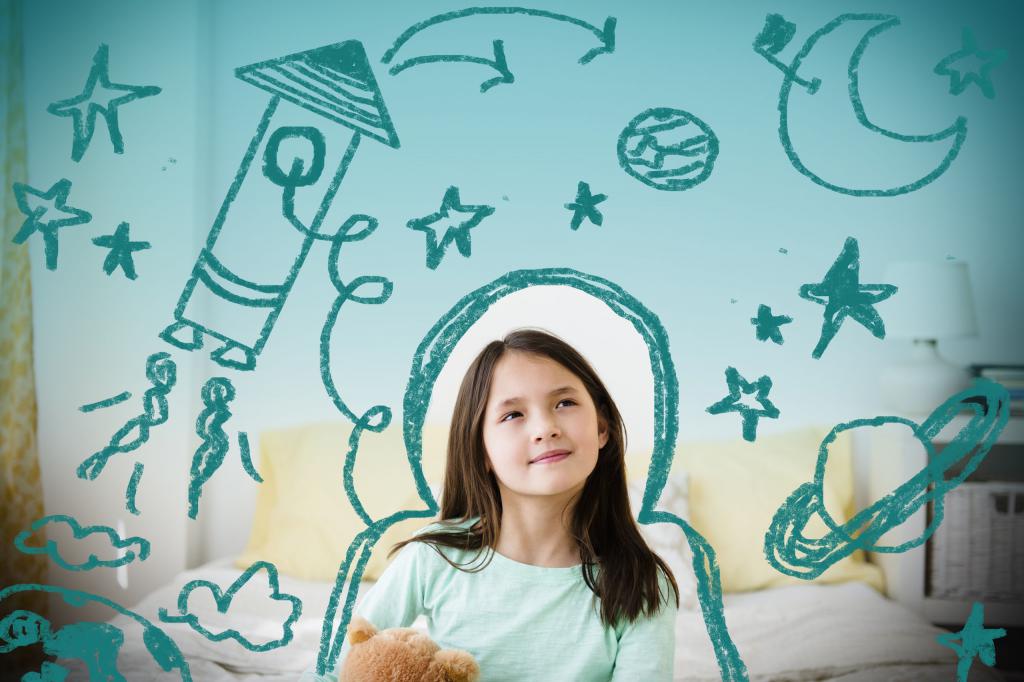 développement de la pensée imaginative chez les enfants