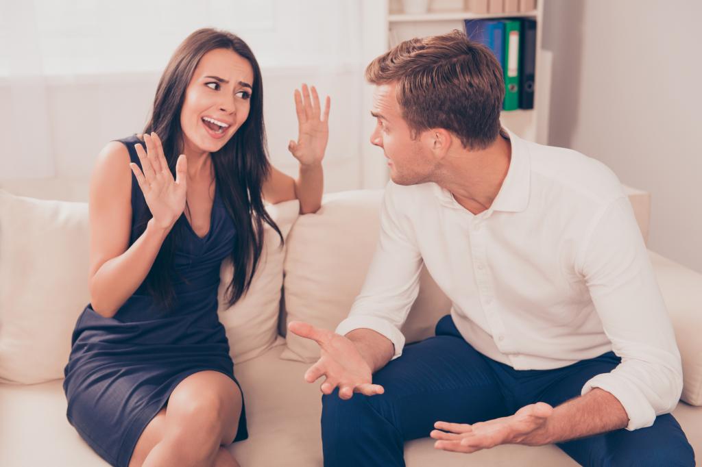 femme ne veut pas payer