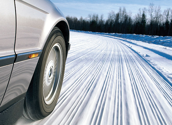 l'hiver sur la piste