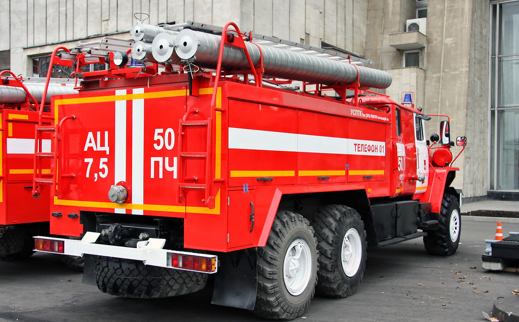Réparation de camions d'incendie