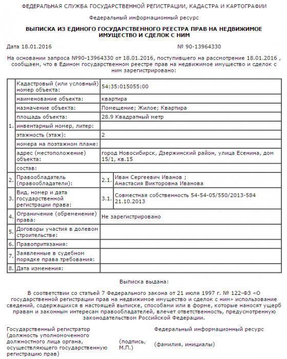 déclaration sur le transfert des droits à la propriété qui peut recevoir