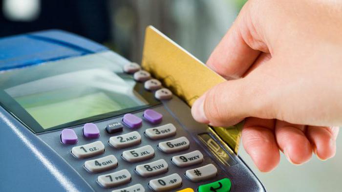 installation d'un terminal pour le paiement avec les cartes de crédit Sberbank