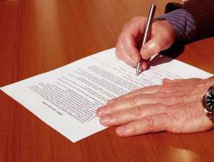 termes d'un contrat de droit civil
