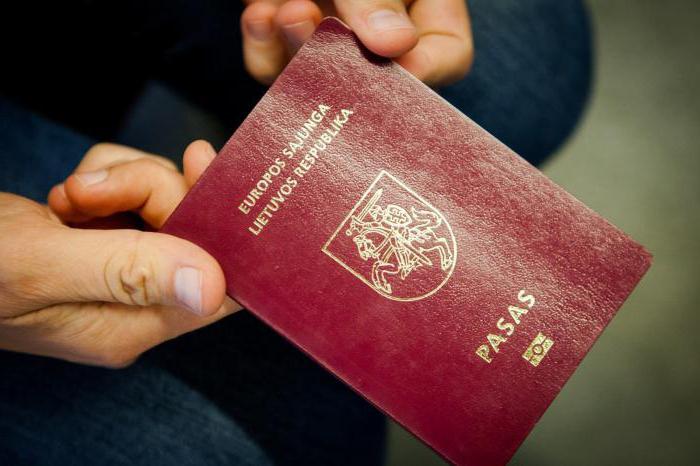 Passeport lituanien
