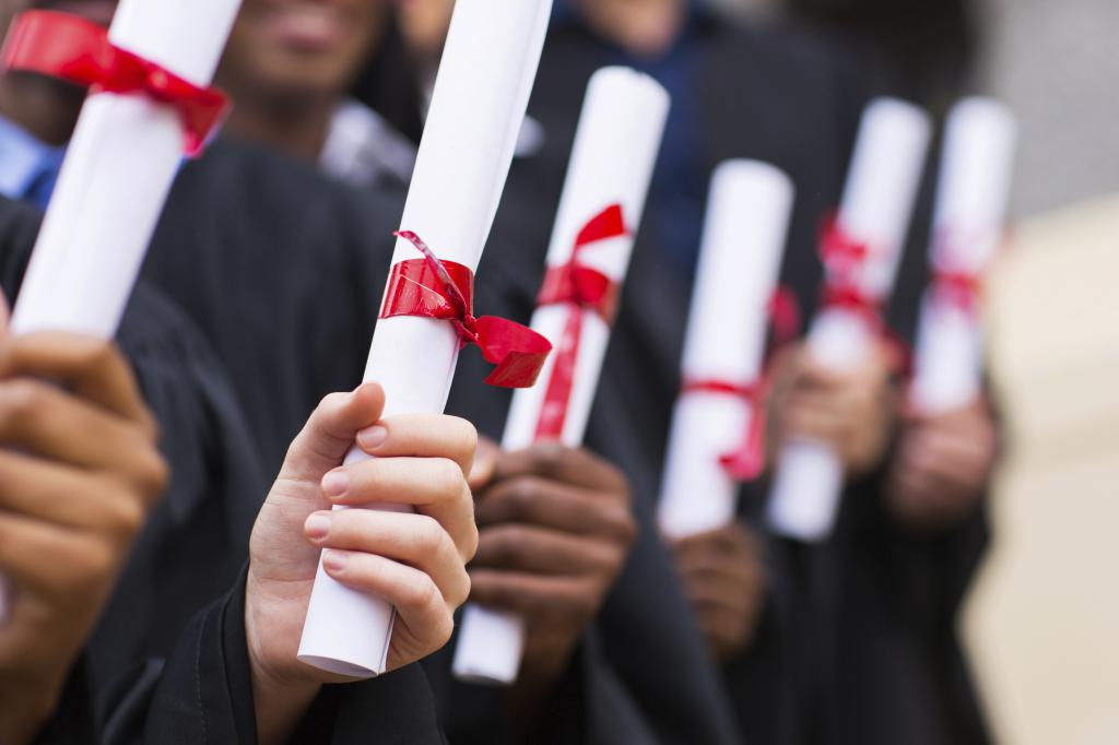 principales formes d'étude dans une université