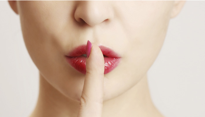 Signe de silence
