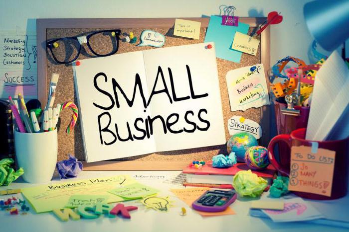 types de petites entreprises en Russie