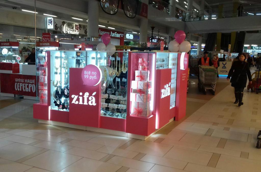 franchise de bijoux zifa