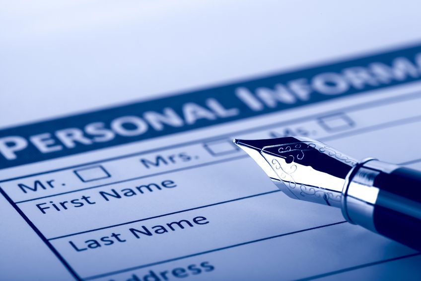 quelles sont les données personnelles