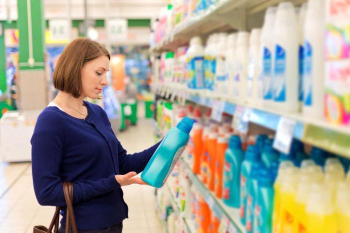 Taux de consommation de détergents dans les institutions budgétaires