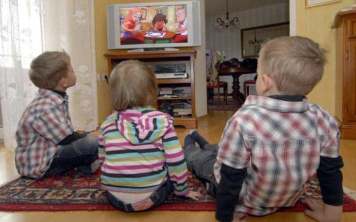 le problème de l'influence de la télévision sur une personne