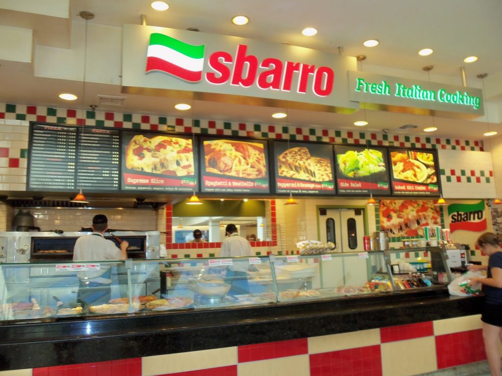 kiosque franchise de restauration rapide